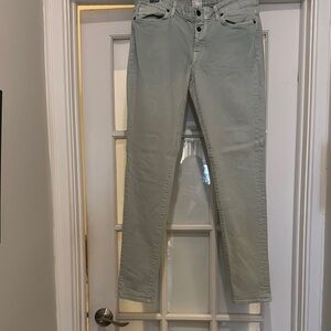 Rich & Skinny Women's Light Green Skinny Jeans